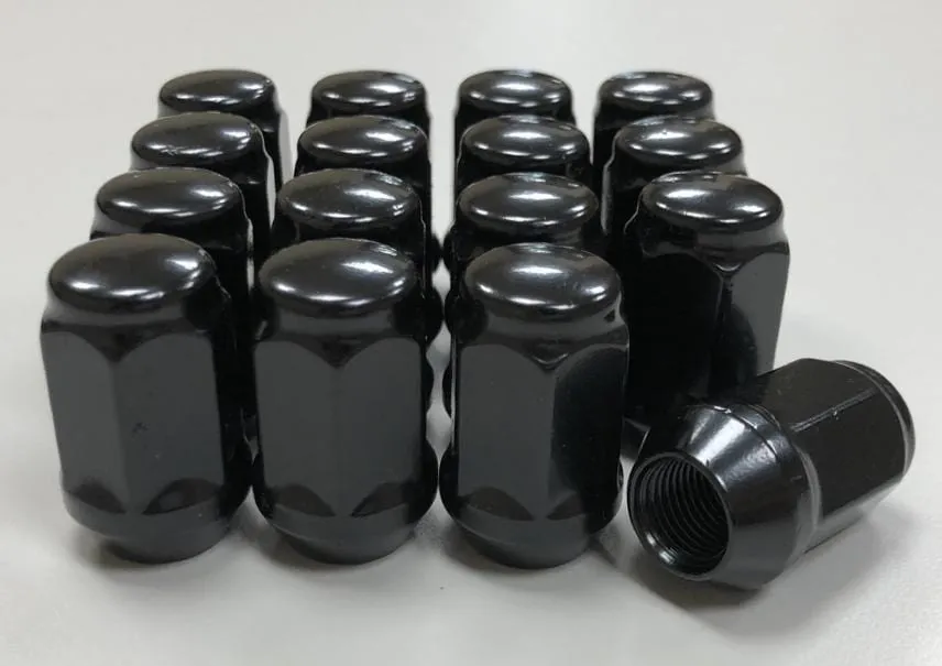 10" Matrix Gloss Black Aluminum Golf Cart Wheels and 18" All Terrain Off-Road Golf Cart Tires Combo - Set of 4  - 18" Tall (Fits all Carts!)