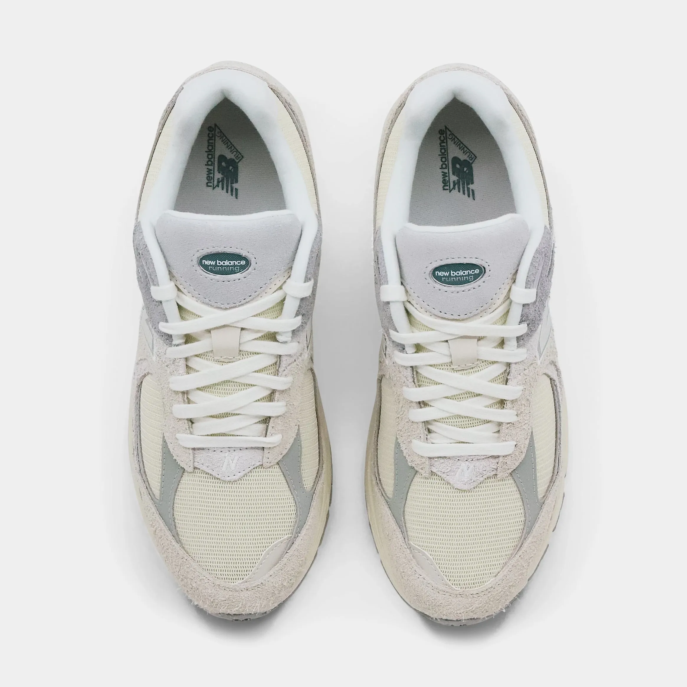 2002R Linen Mens Running Shoes (Beige/Slate Grey)