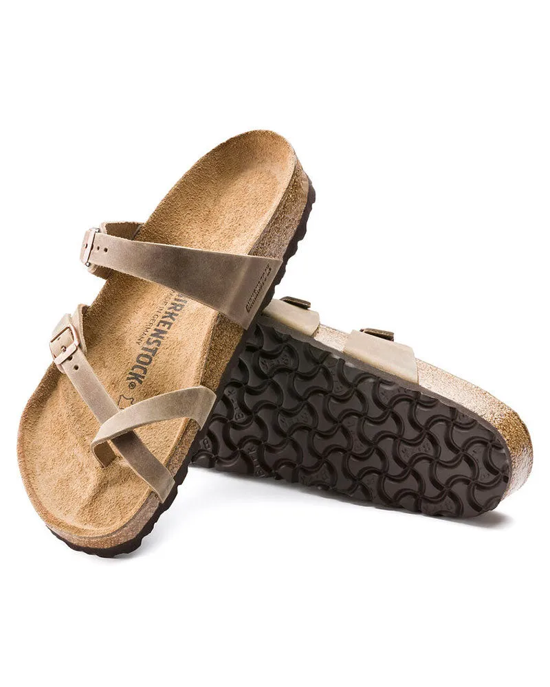 Birkenstock Women's Mayari Oiled Leather - Tobacco