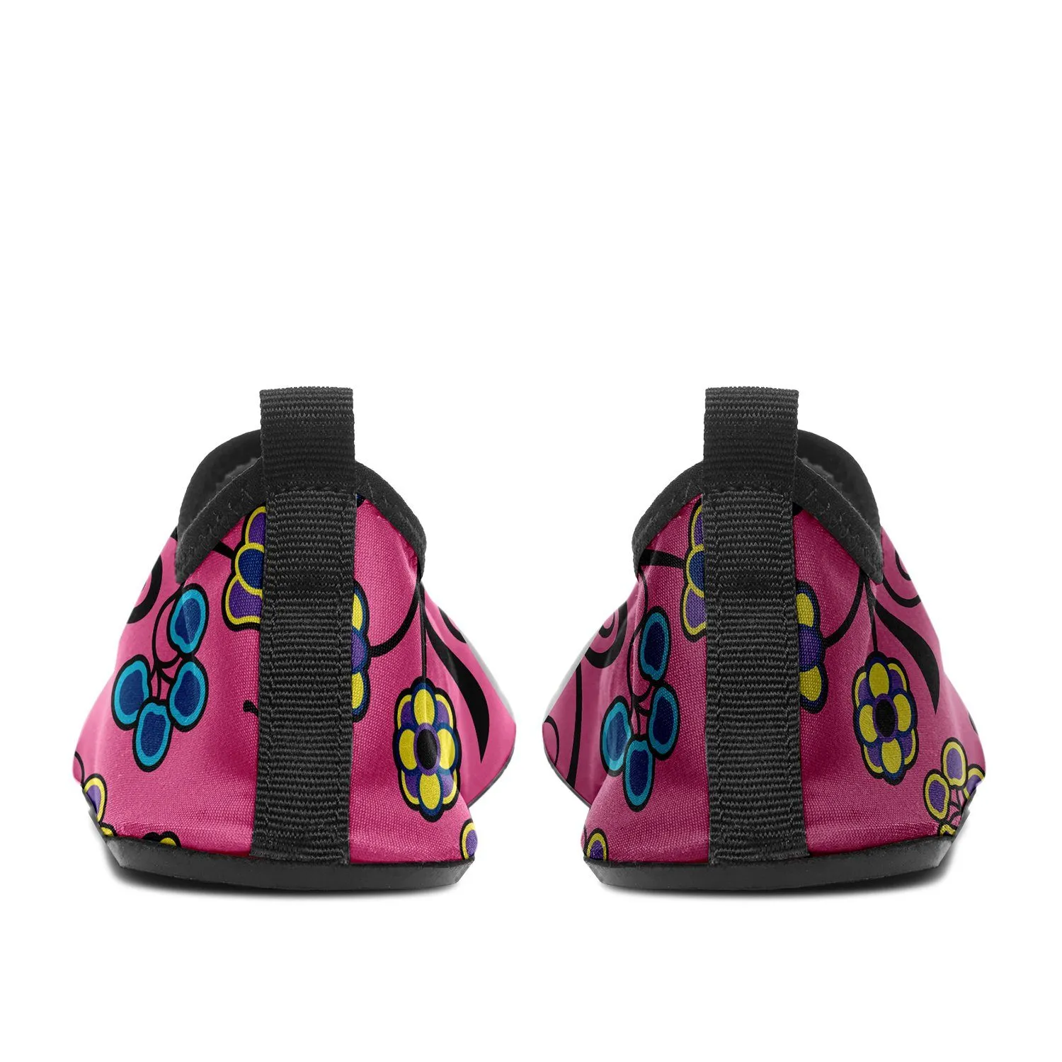 Blue Trio Bubblegum Kid's Sockamoccs Slip On Shoes