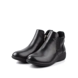 camel active Women Callie 1 Zipper Boots -712401-KT01SV-1-BLACK