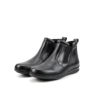 camel active Women ELRYC 2 Zipper Boots -712403-BO01SV-1-BLACK