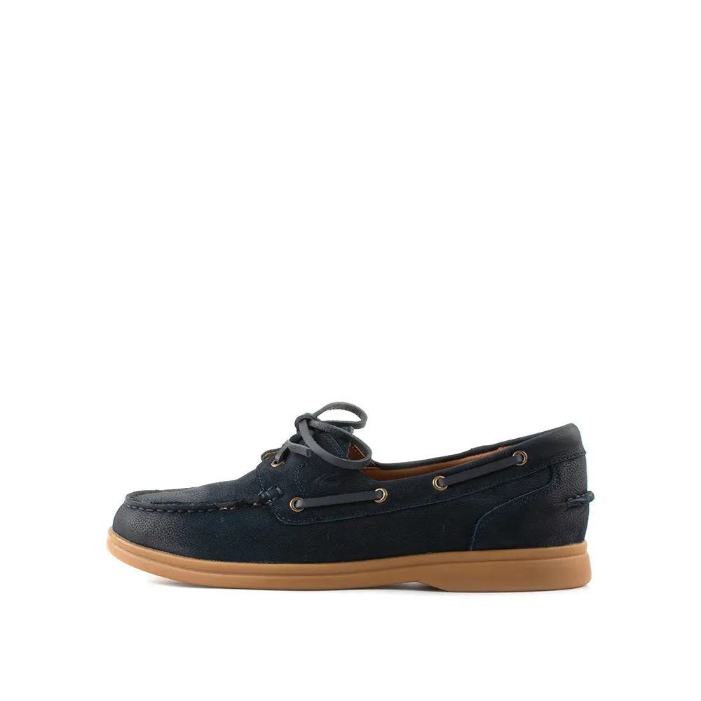 camel active Women Gianna Comfort Loafer Shoes -752404-DZ01SV-43-NAVY