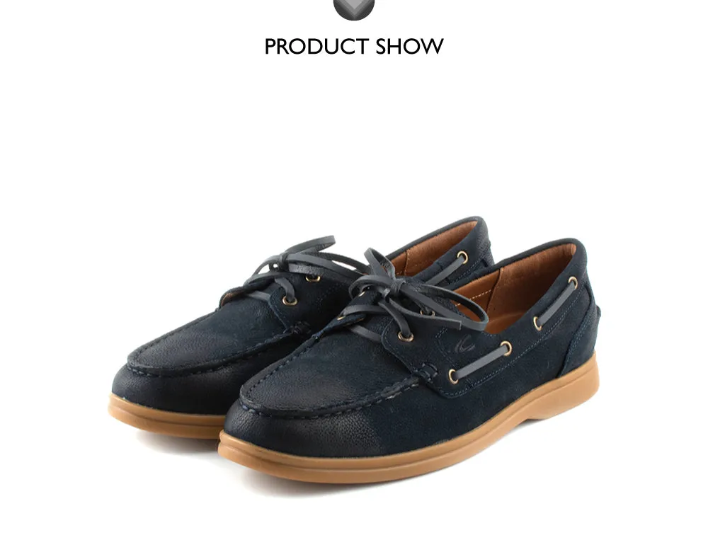 camel active Women Gianna Comfort Loafer Shoes -752404-DZ01SV-43-NAVY