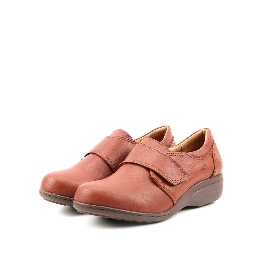 camel active Women PAST 6 comfort slip-on shoes -732404-BL02SV-3-BROWN