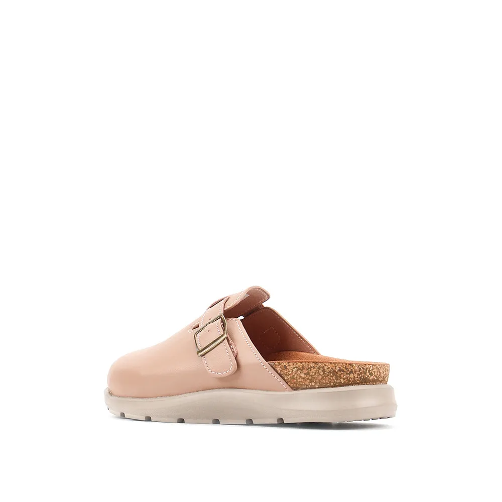 camel active Women Trinity 1 Buckled Clogs Sandals -752407-CV02SV-57-NUDE