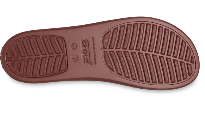 Crocs Brooklyn Low Wedge Dark Clay