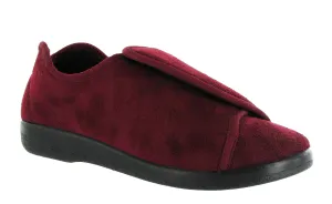 GBS Walton Mens Wide Fit Touch Fastening Full Slipper