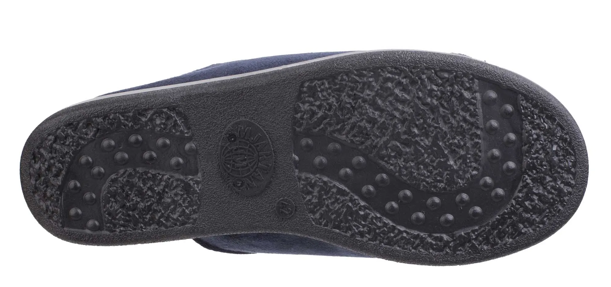 GBS Walton Womens Wide Fit Touch Fastening Full Slipper