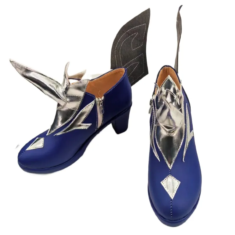 Genshin Impact Skirk Cosplay Shoes