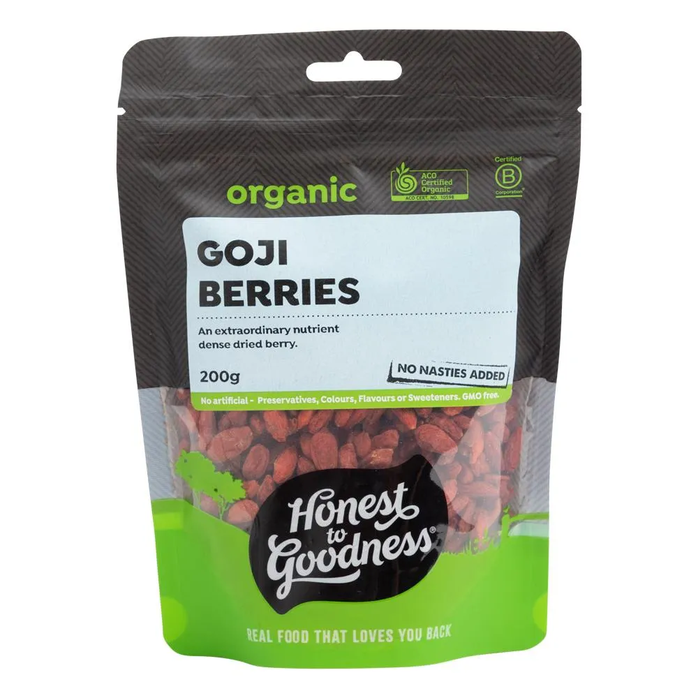 Honest to Goodness Organic Goji Berries
