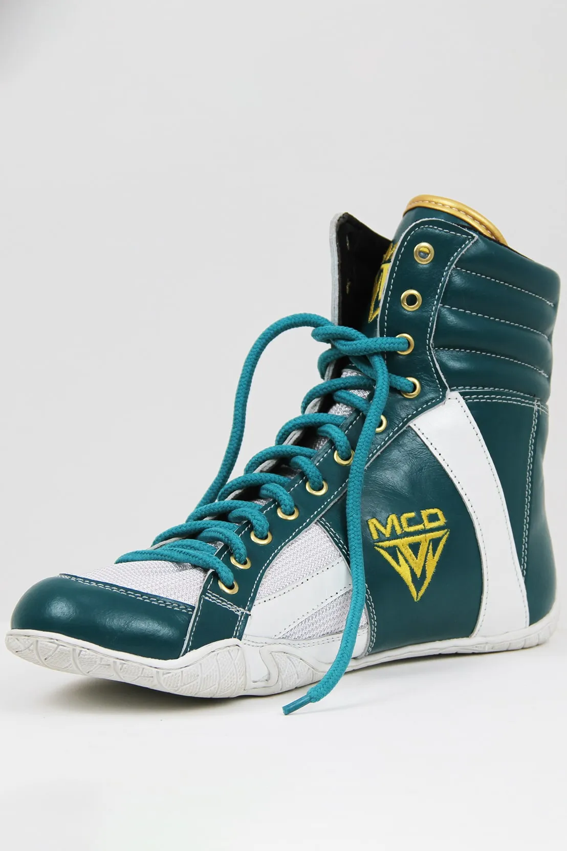 MCD BOXING SHOES TEAL COLOR