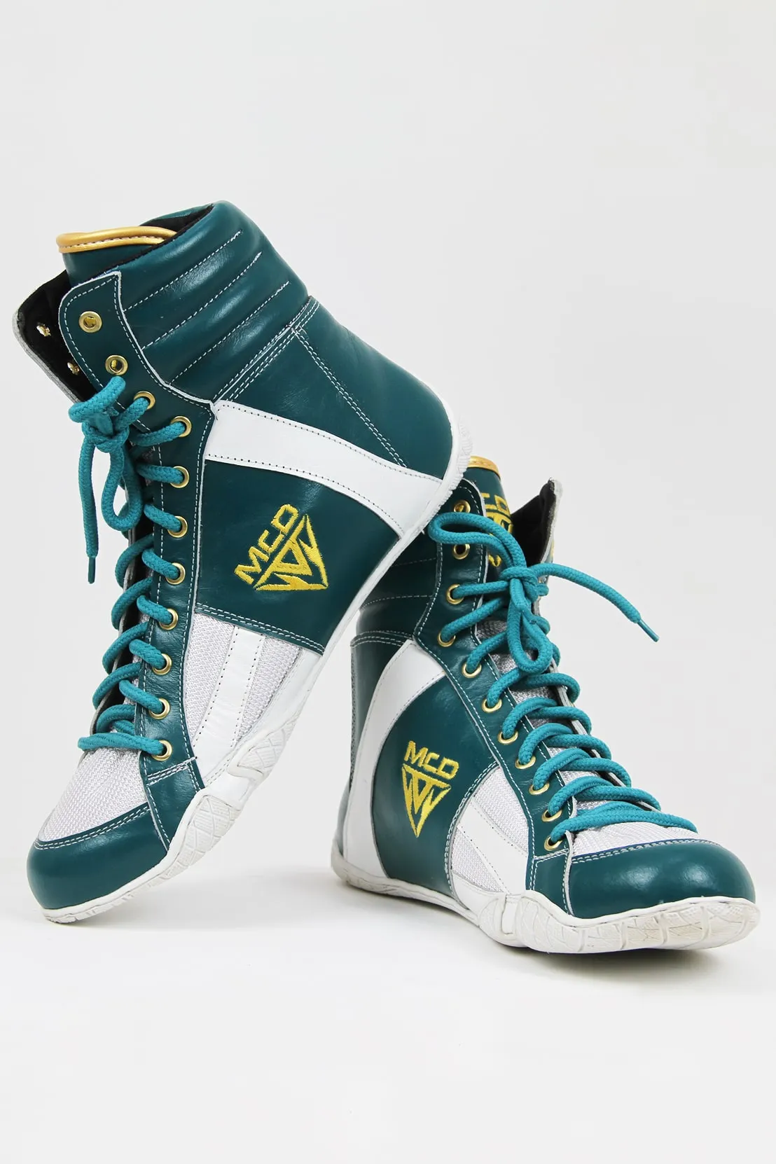 MCD BOXING SHOES TEAL COLOR