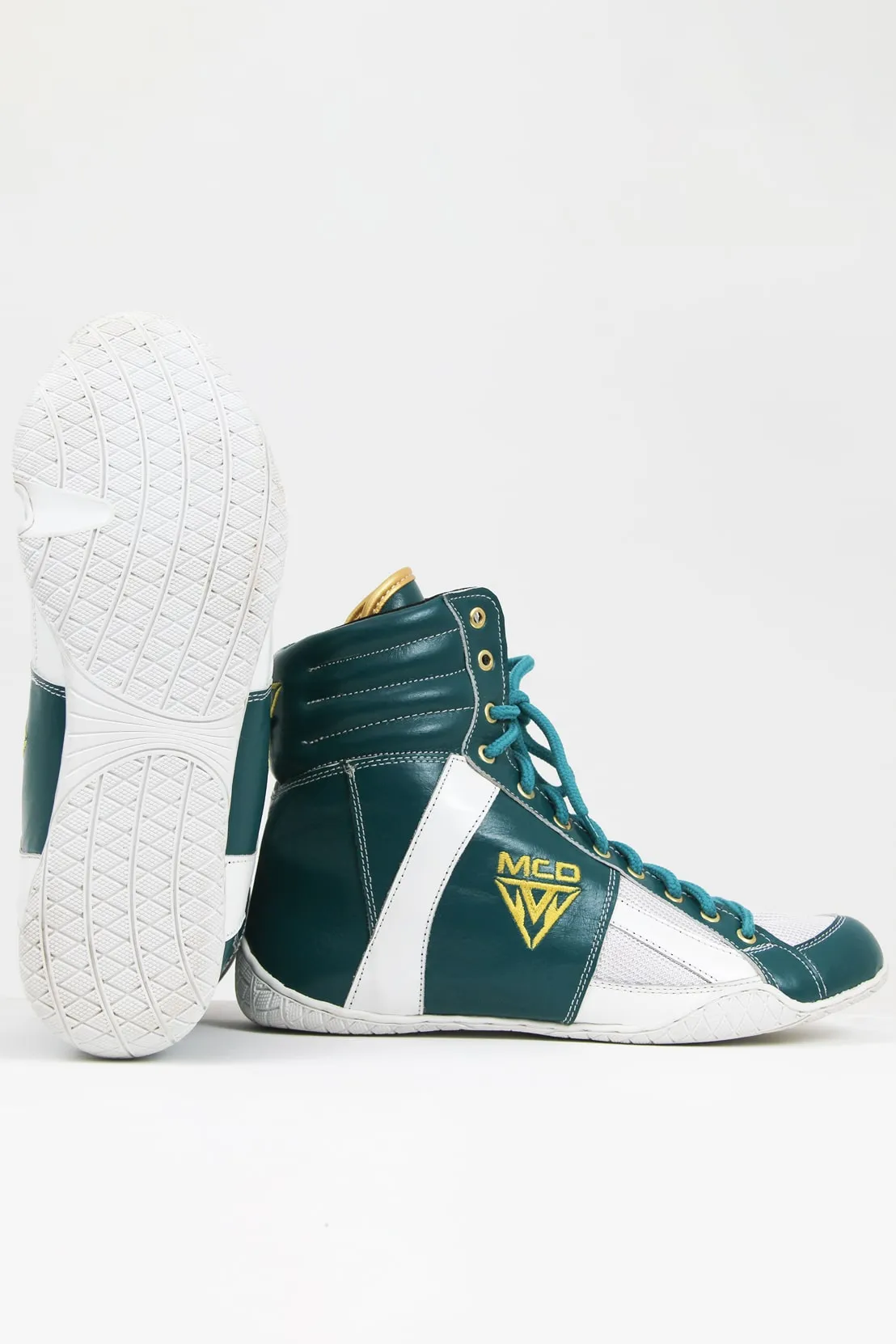 MCD BOXING SHOES TEAL COLOR