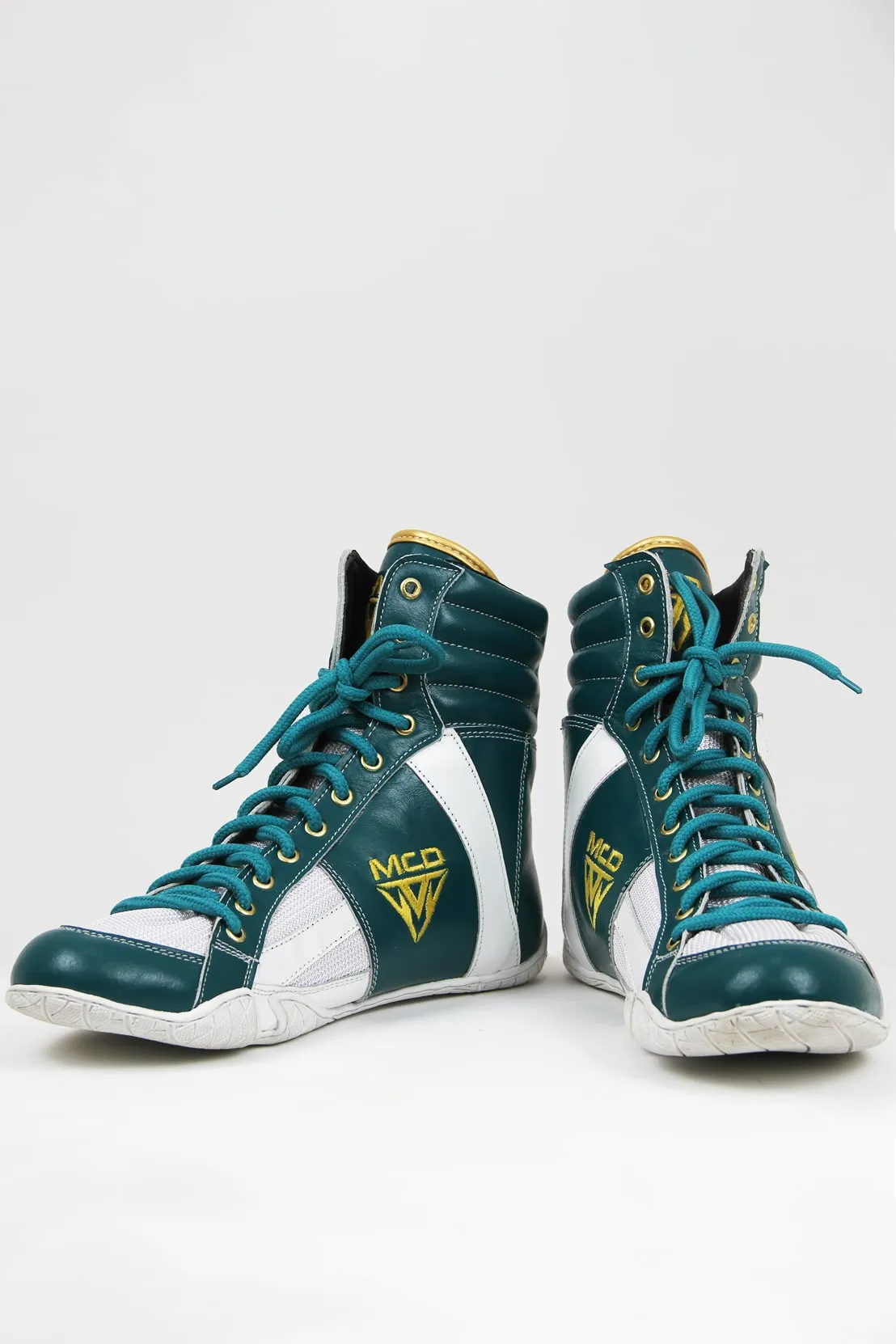 MCD BOXING SHOES TEAL COLOR