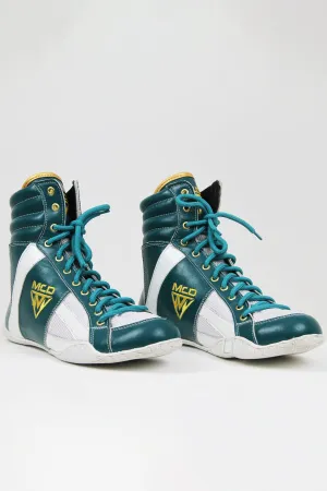 MCD BOXING SHOES TEAL COLOR