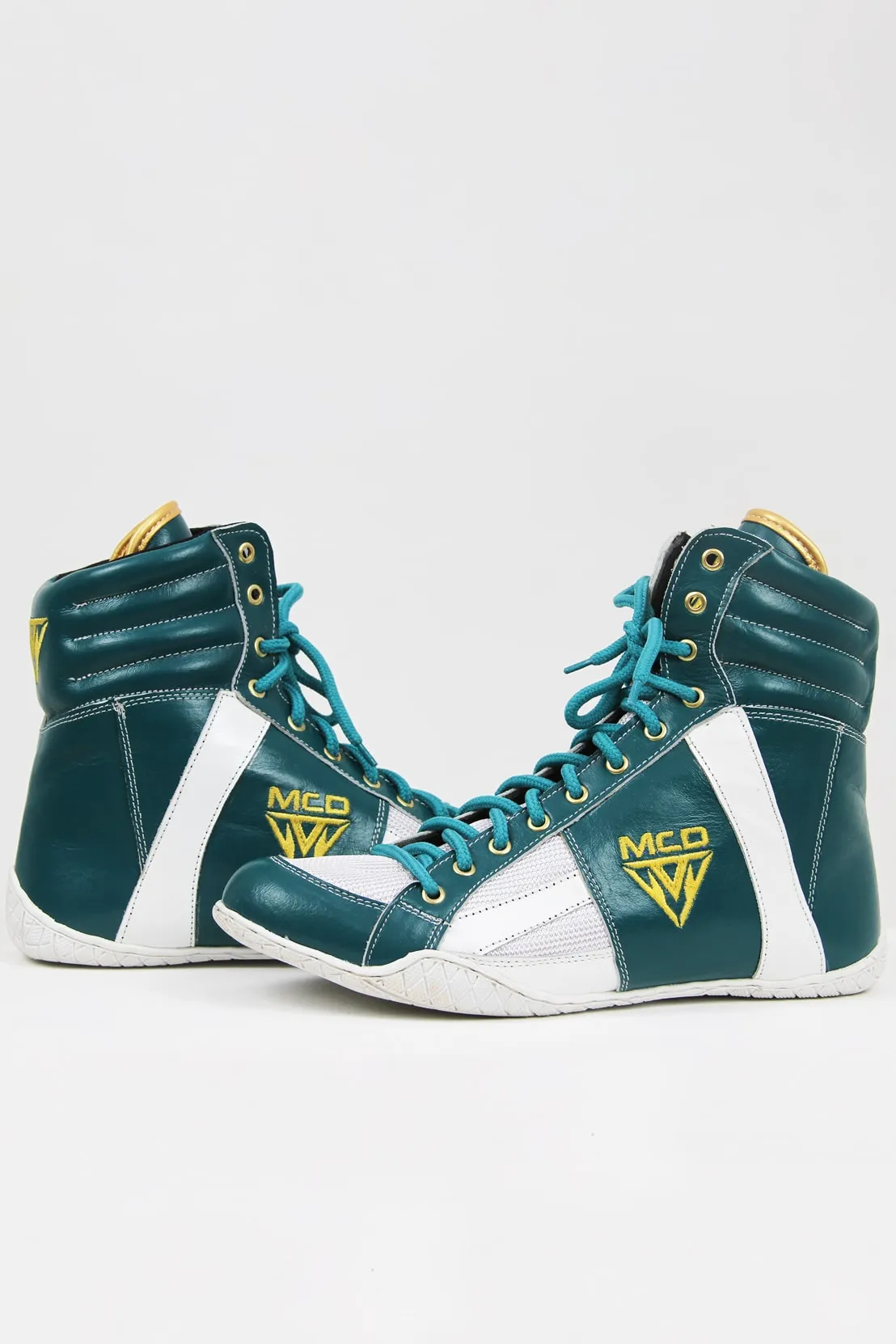 MCD BOXING SHOES TEAL COLOR