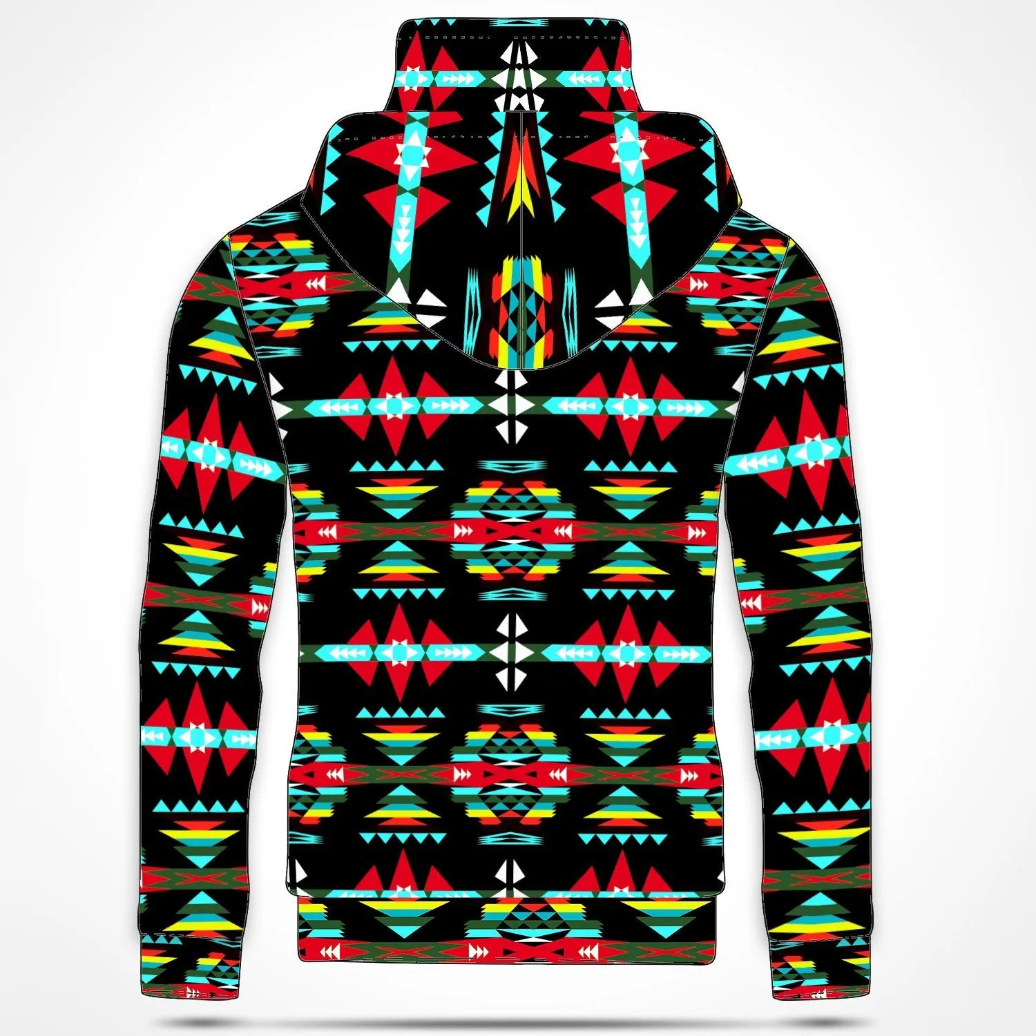 River Trail Sunset Hoodie with Face Cover