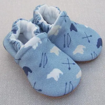 Snow and Arrows Cotton Slippers - Bear & Arrow