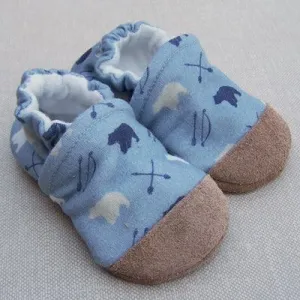 Snow and Arrows Cotton Slippers - Bear & Arrow