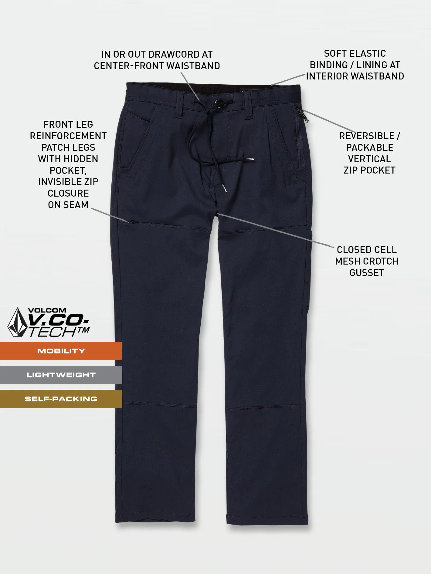 Stone Trail Master Pants - Black