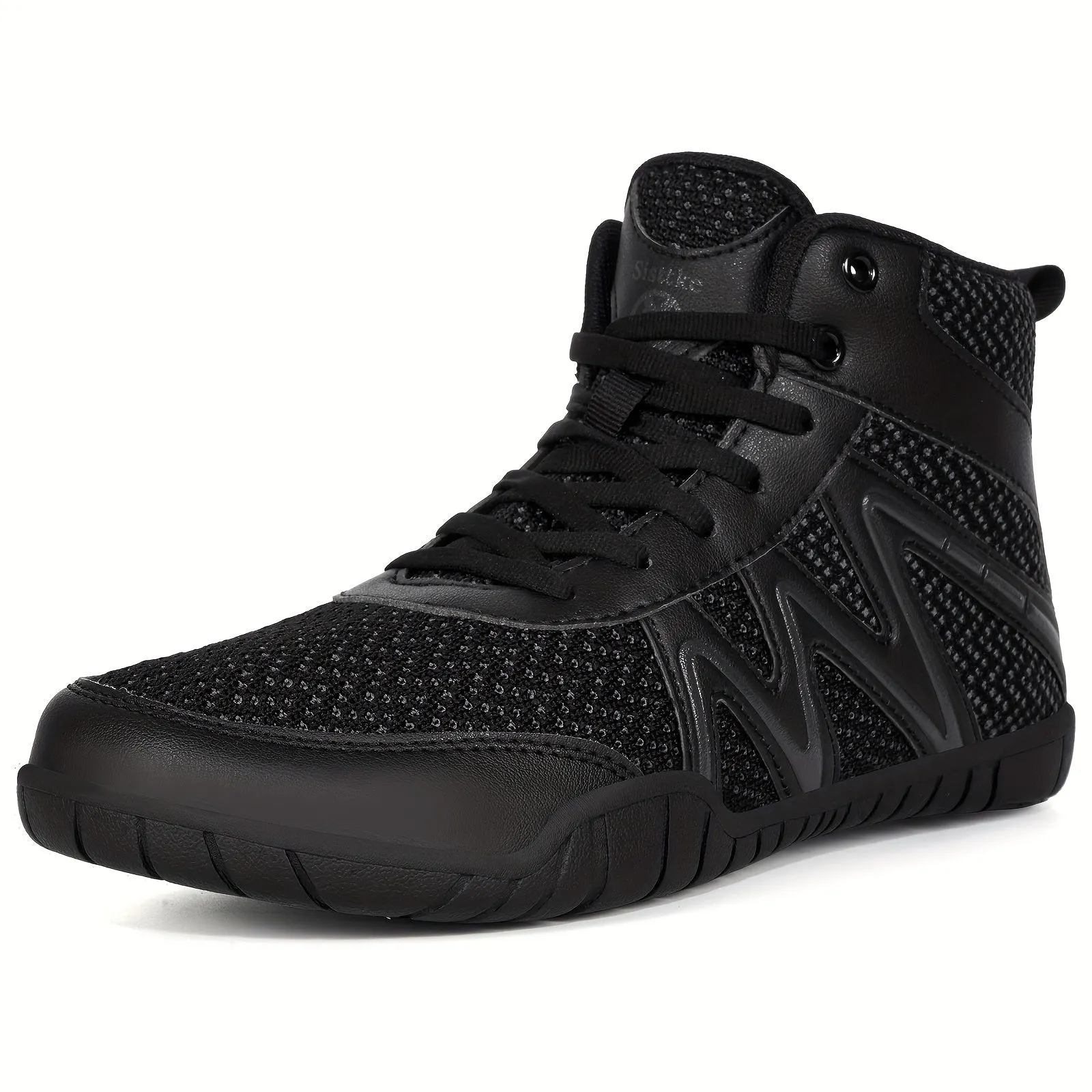 Wrestling Shoes Mens Boxing Shoe Fitness Sneakers Zero Drop Sole